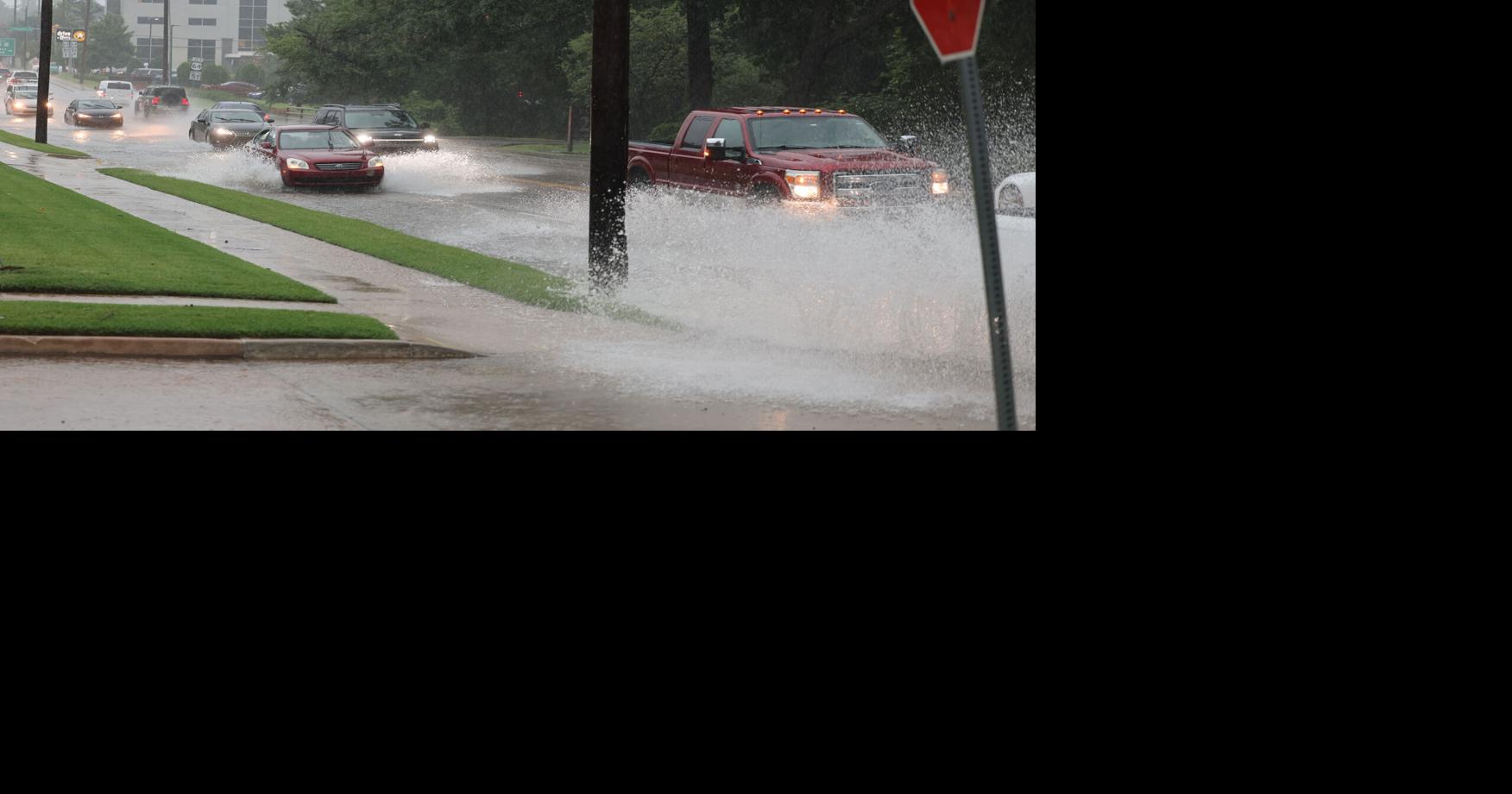 Photos: Flooding on Tulsa streets amid a second day of heavy rainfall