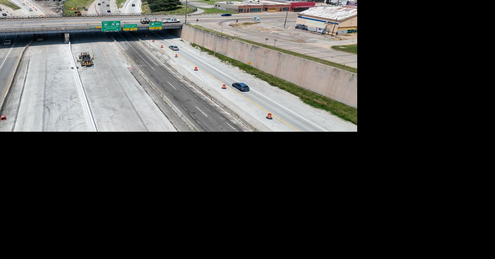 Broken Arrow Expressway to narrow to one lane in each direction near ...