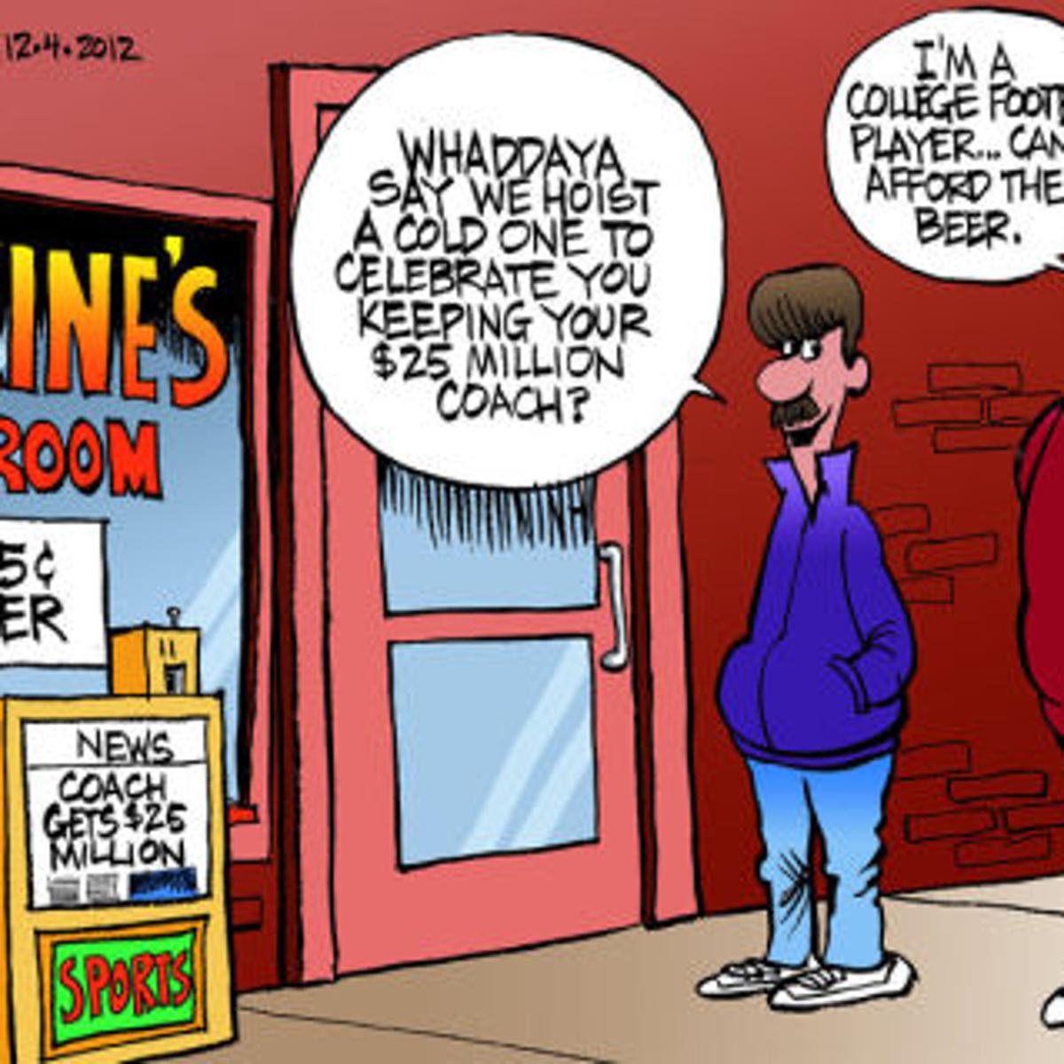 Pay College Football Players Columnists Tulsaworld Com