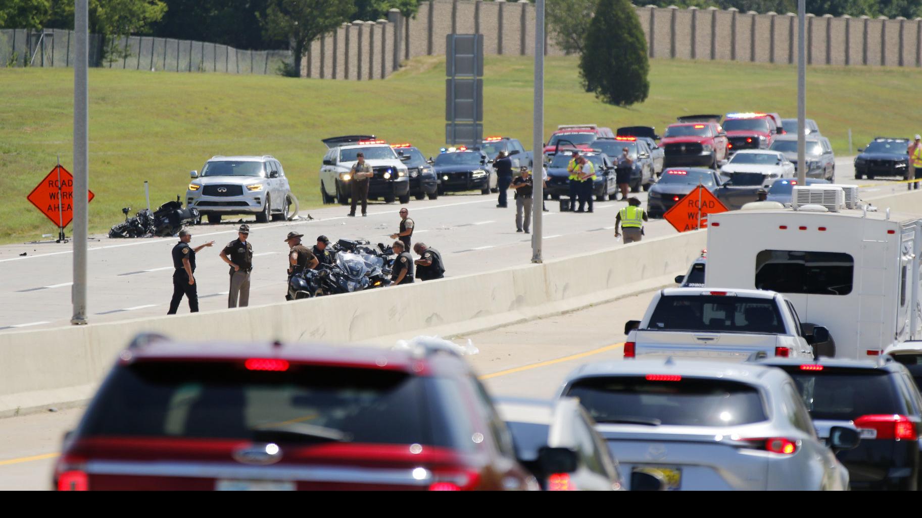 Update One Trooper Remains Hospitalized After Crash Involving Procession For Fallen Tulsa Police Officer In Oklahoma City Local News Tulsaworld Com
