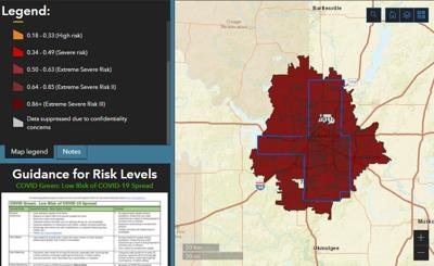 Tulsa Co covid Nos. 1-19-22