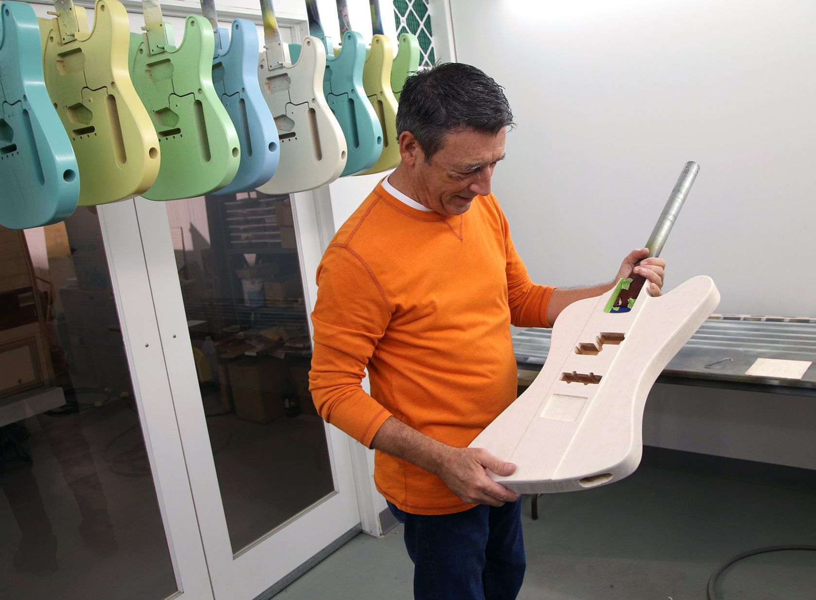 John Klein Meet Tulsa s guitar builder to the stars