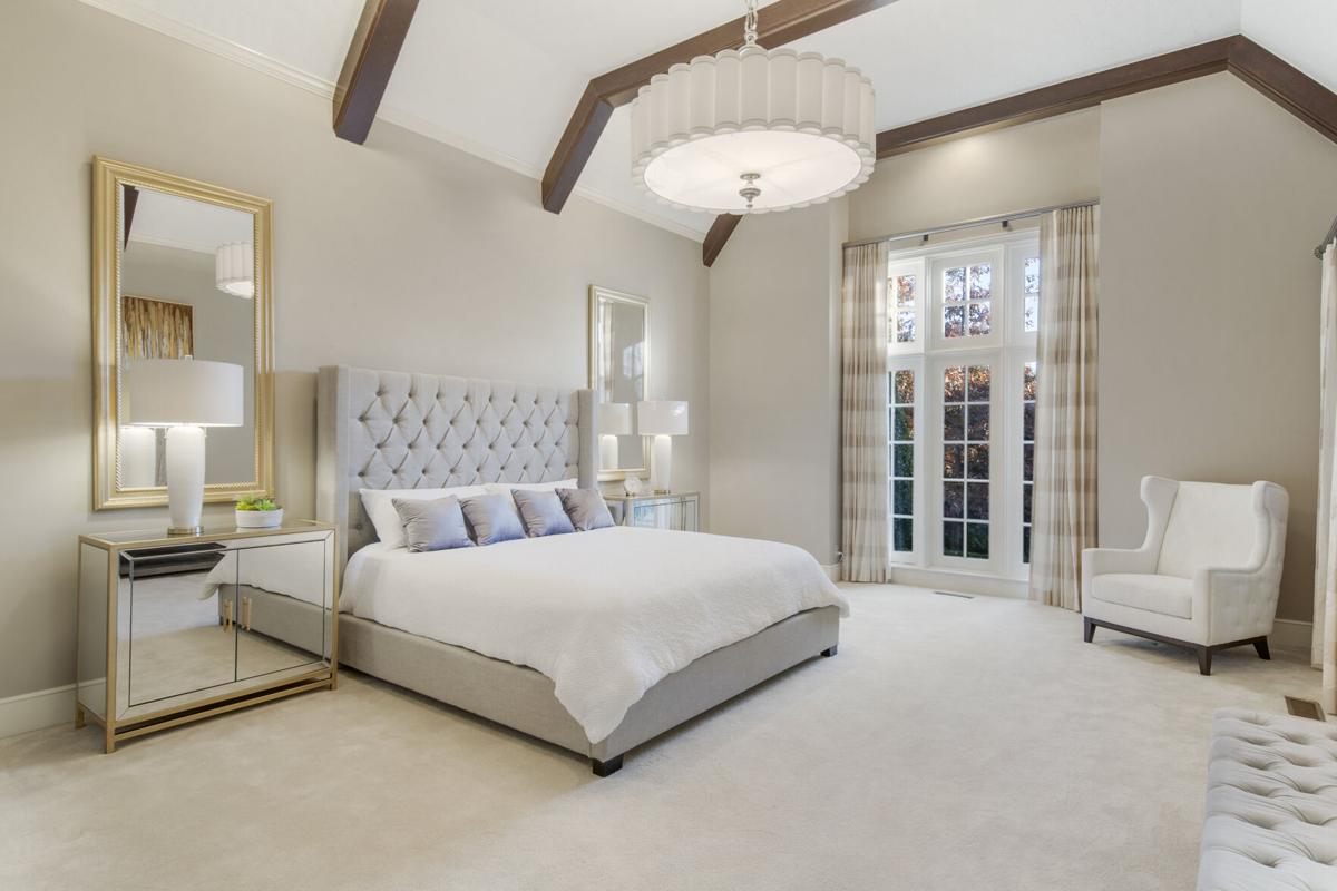 In the main bedroom