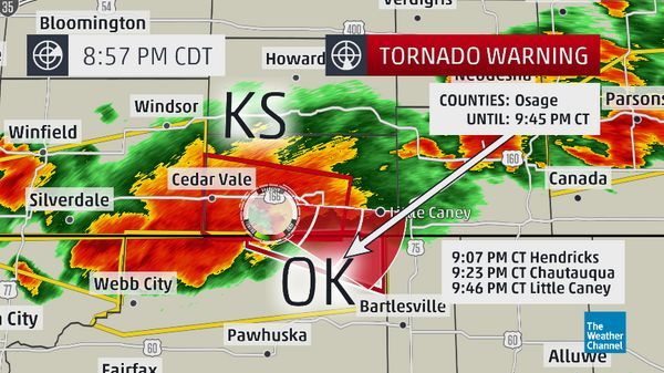 Monday Night Storms Spawn Tornado Near Welch, Cause Power Outages In 