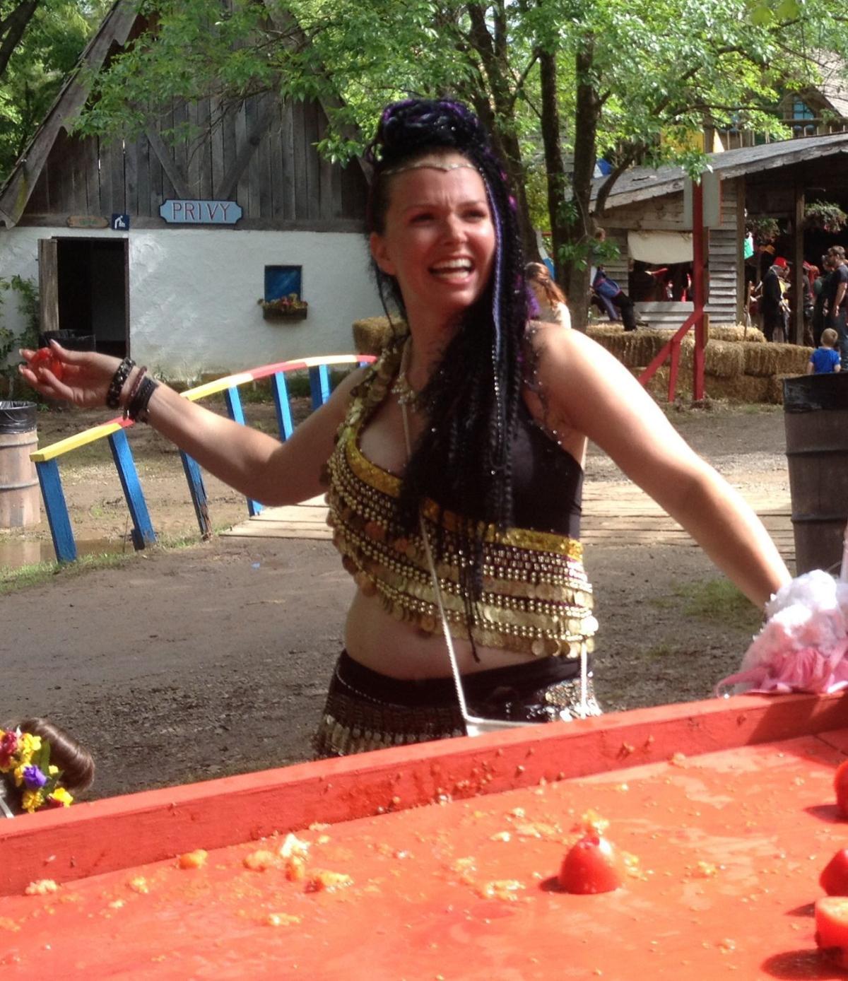 Tomato Torment Insults Tomatoes Fly At Renaissance Festival