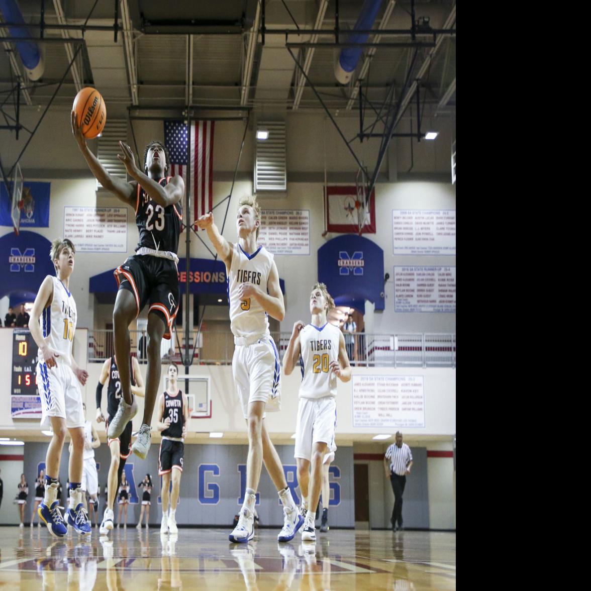 High School Boys Basketball Coweta Memorial Advance To 5a