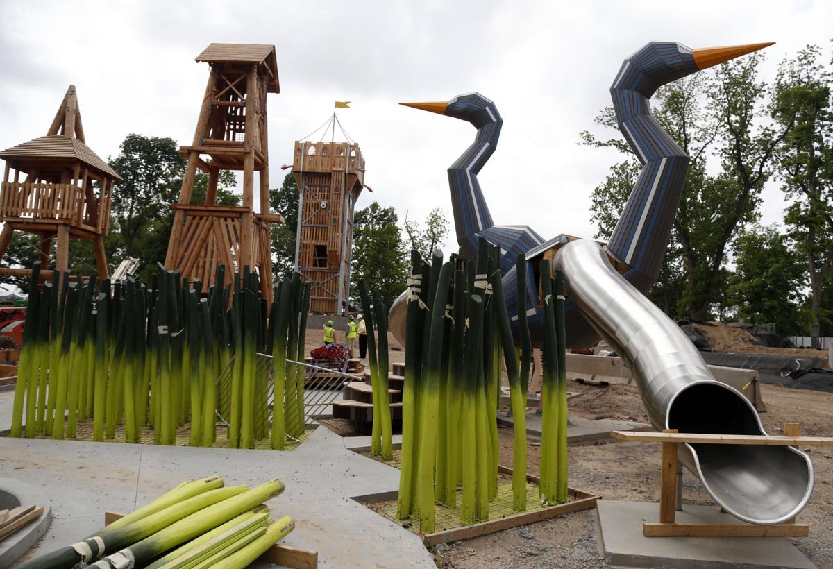 Photo gallery Towering over Tulsa and shooting down slides will soon