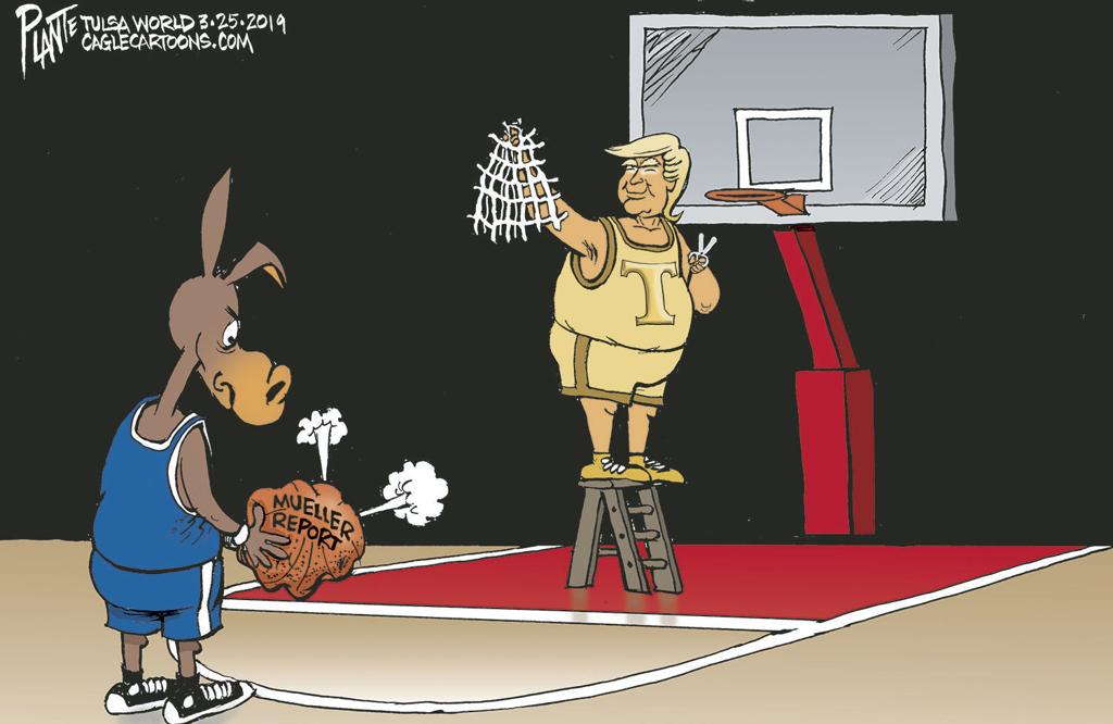 Bruce Plante Cartoon Coronavirus And March Madness Columnists
