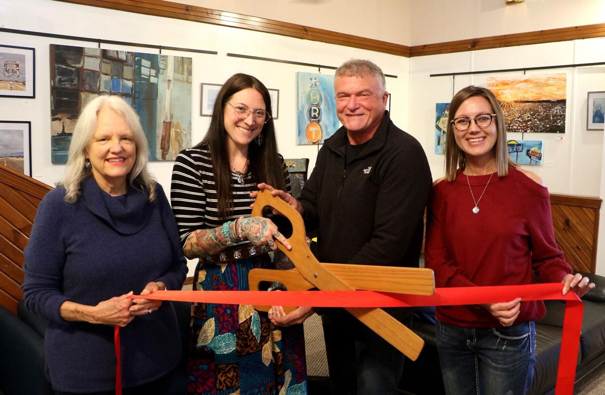 Owasso art teacher, curator cuts ribbon at Skiatook Arts Center