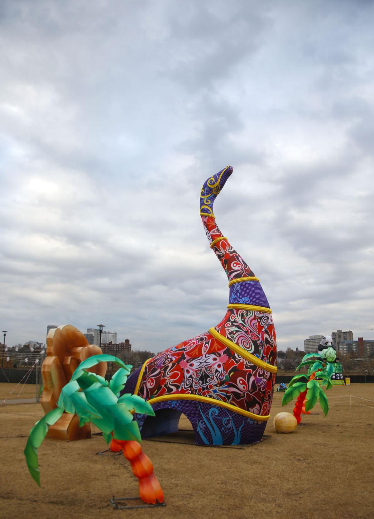 Tulsa Lantern Light Festival Showcases More Than 400 Piece Light Display Tulsa Lantern Light Festival Showcases More Than 400 Piece Light Display