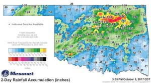 Some areas of northeast Oklahoma receive almost 8 inches of rain in last 2 days