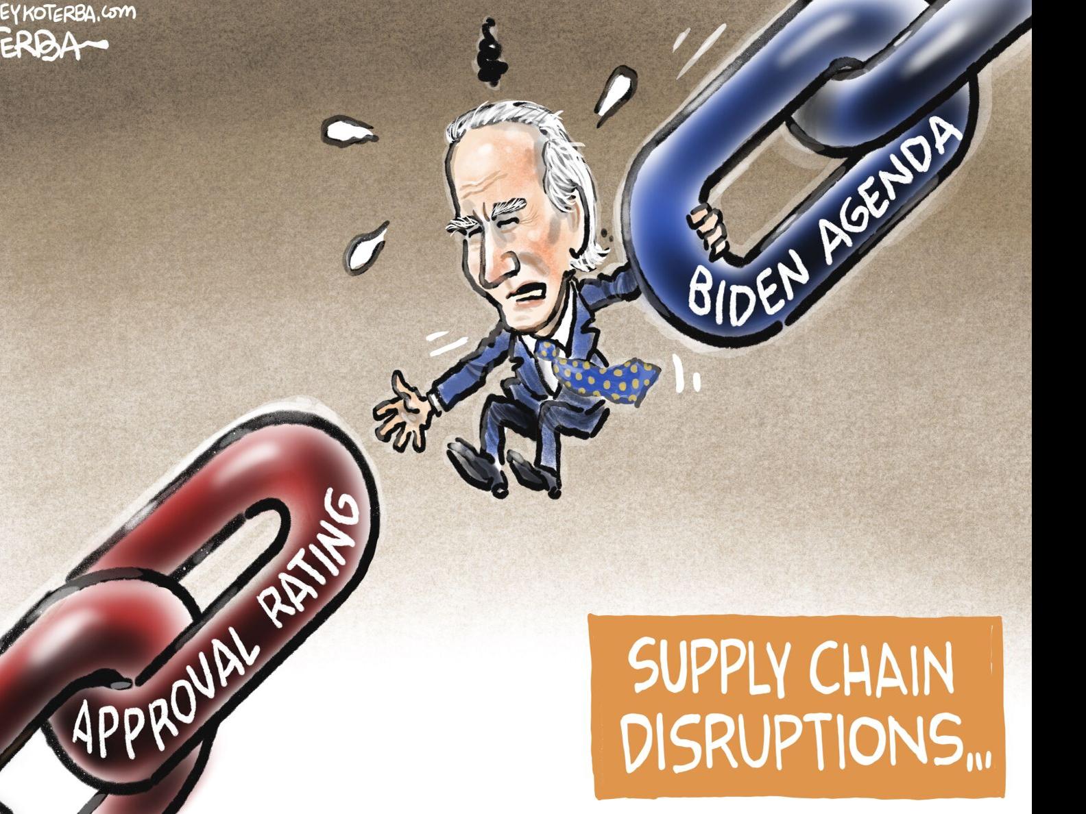 Cartoon: Biden Approval Ratings | Columnists | tulsaworld.com