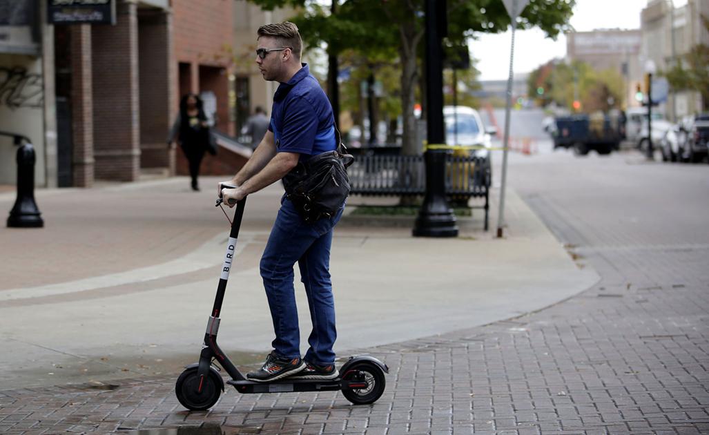 Can you ride the new electric scooters on the sidewalk ...