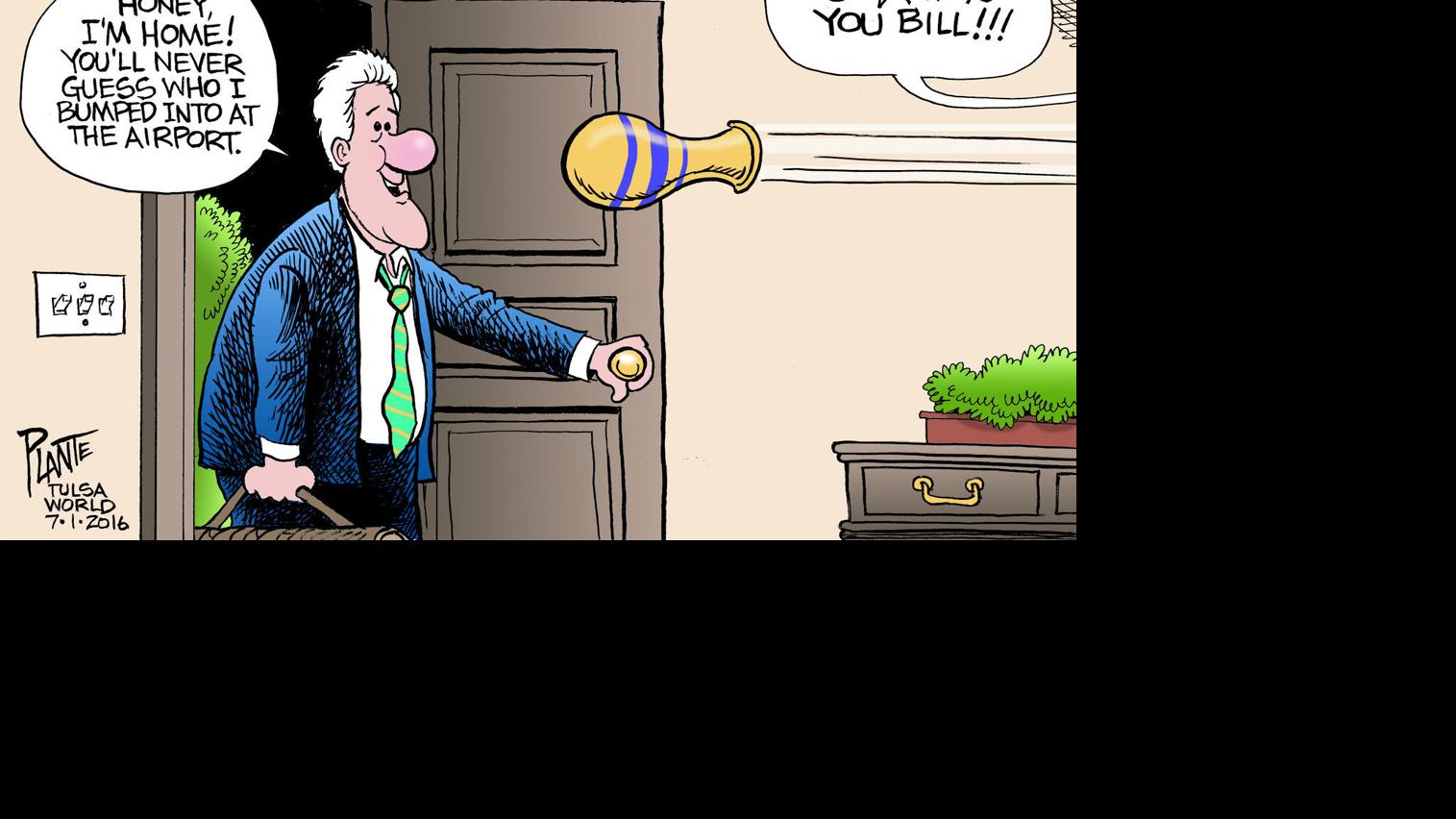 Bruce Plante Cartoon Bill Clinton Columnists Tulsaworld Com