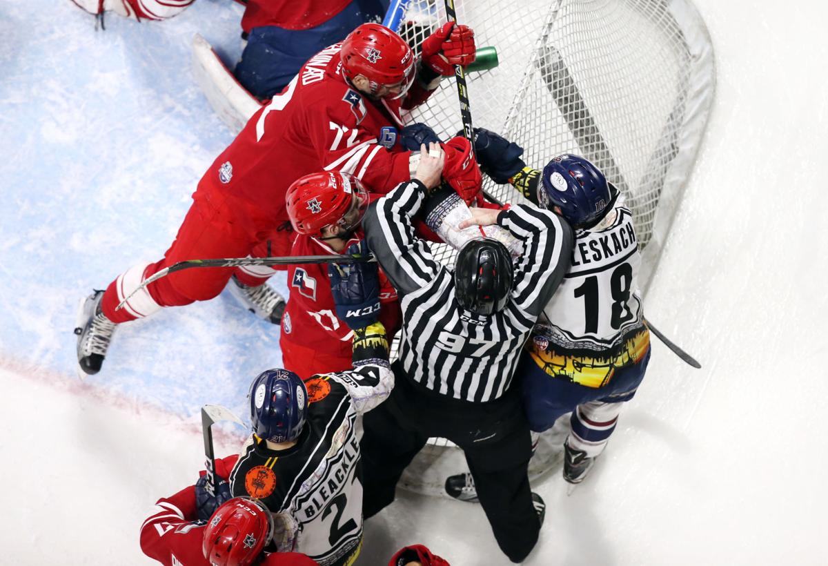 Photo gallery Tulsa Oilers take on Allen Americans in hockey action