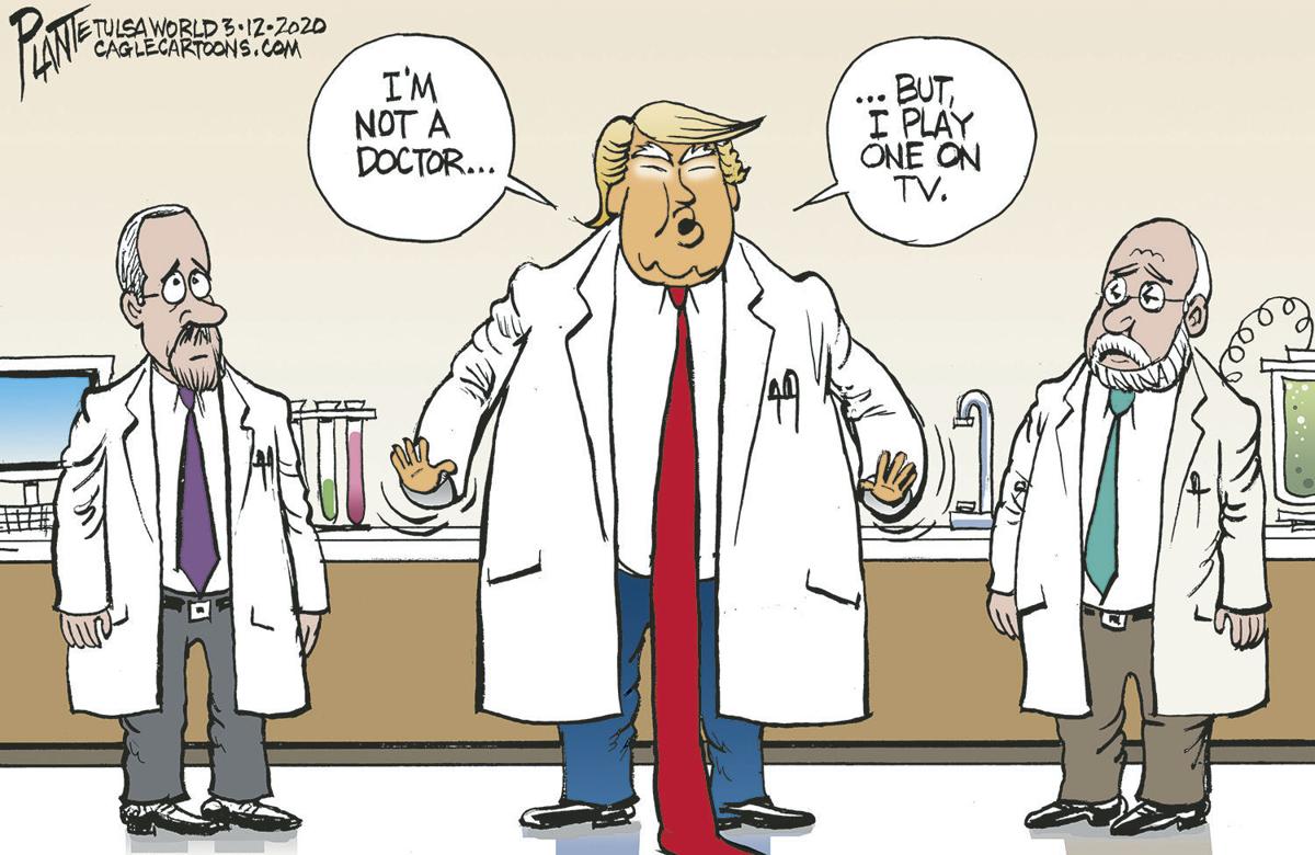 Bruce Plante cartoon: President Trump and coronavirus | Columnists ...