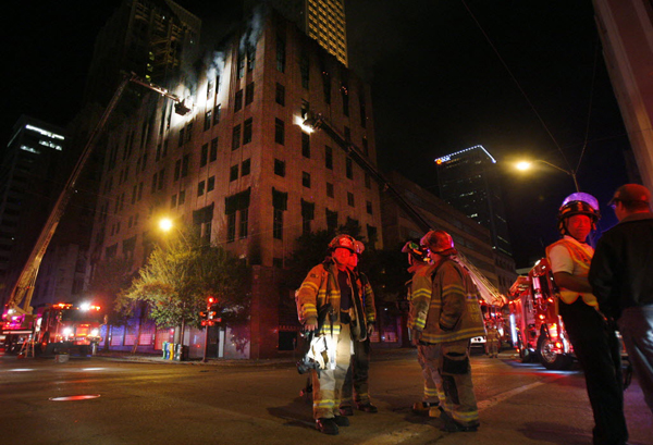Officials investigating cause of fire at historic Tulsa Club building