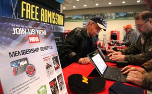 Turnout large, protestors absent at Wanenmacher gun show Saturday