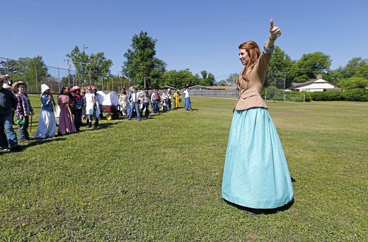 Carnegie Elementary students get full story of Oklahoma's founding