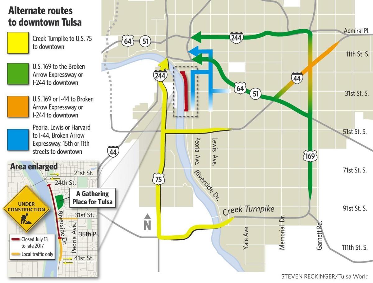 Riverside Drive closure begins Monday What you should know
