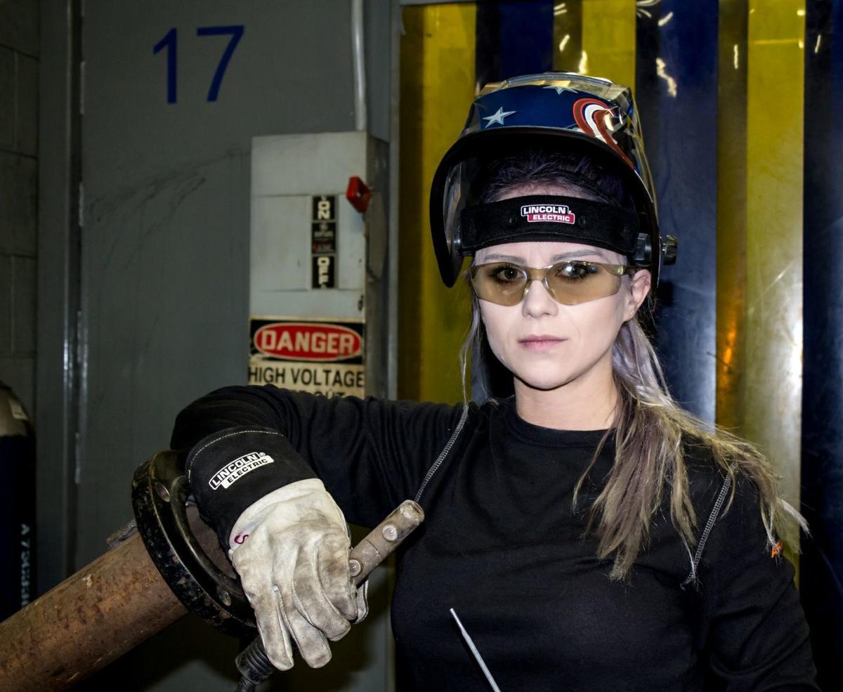 Female Welders Meet One Woman Who Has Excelled In The Traditionally 