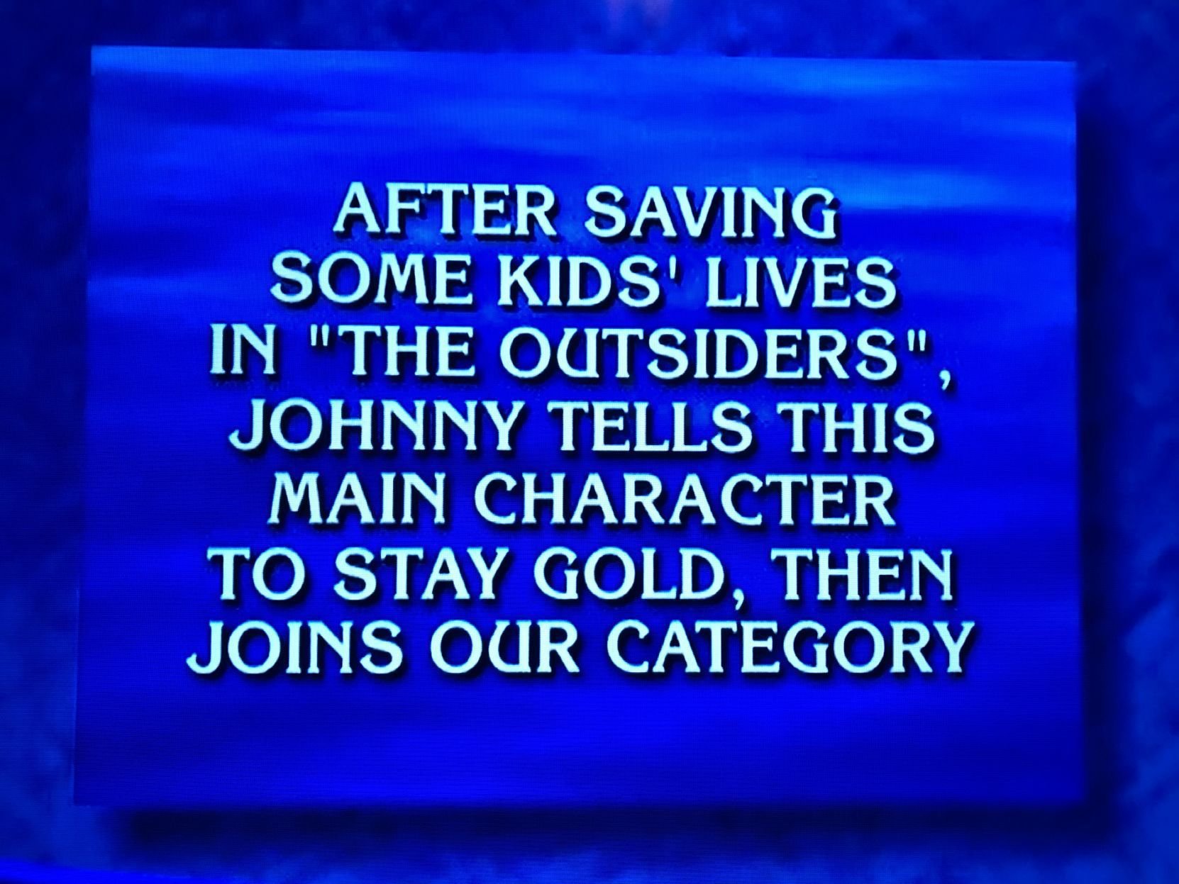 Why was johnny saving discount the kids worth it