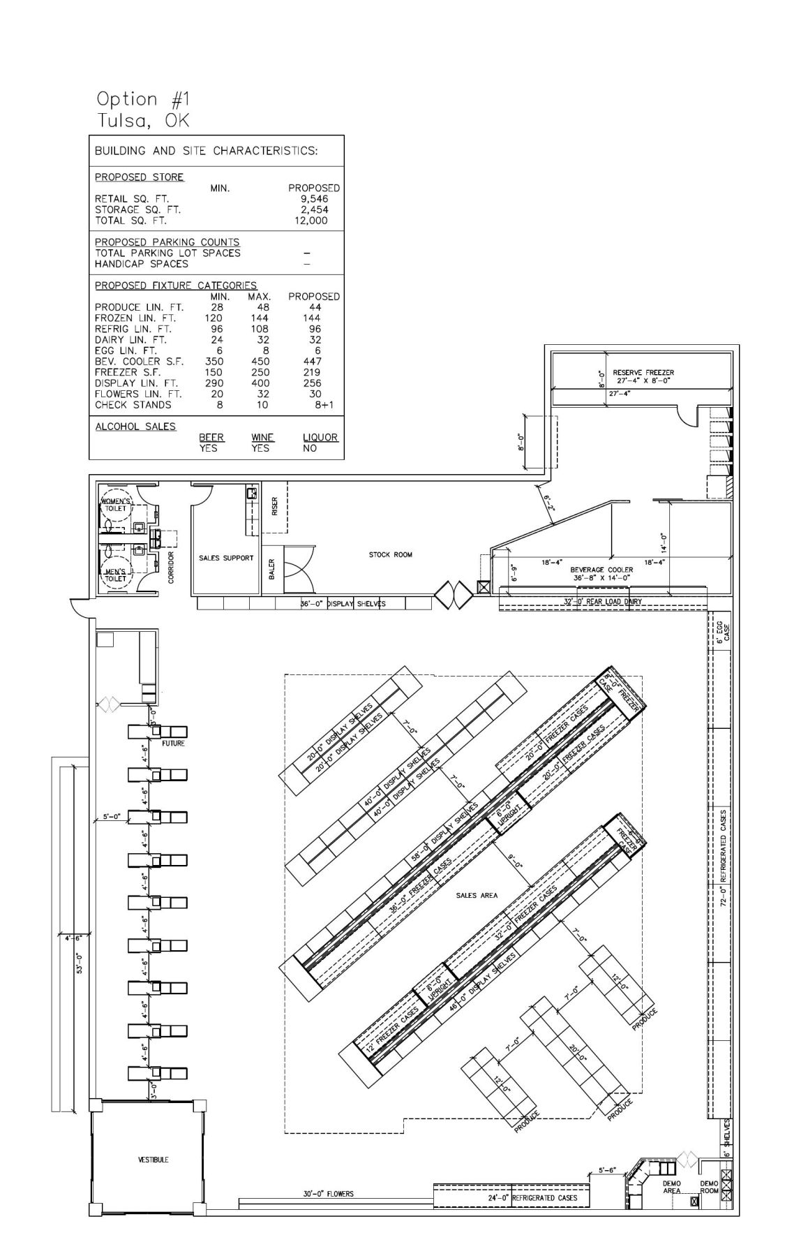 Possible Trader Joe's Layout