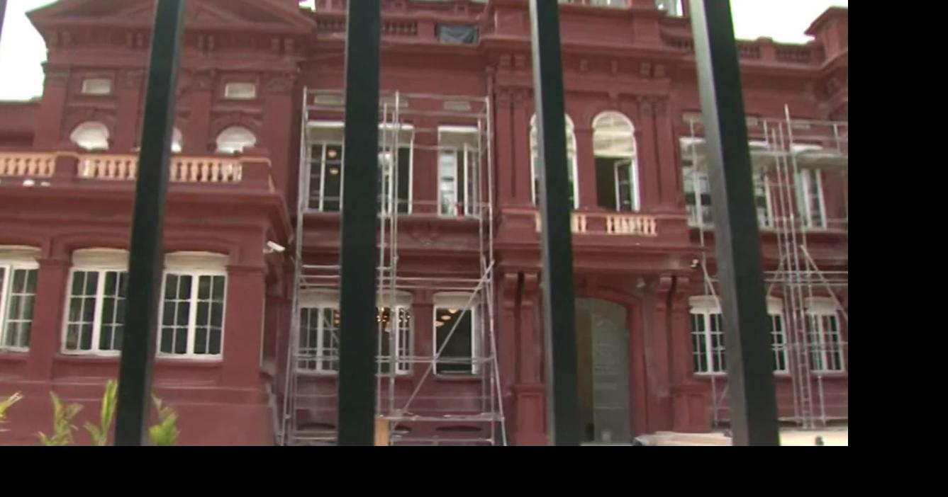 Tight Security for Reopening of Red House