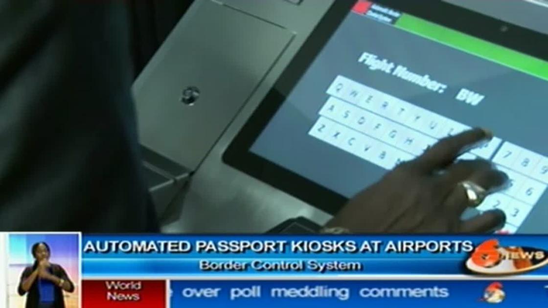 Automated passports kiosks at Airports 7pmnews