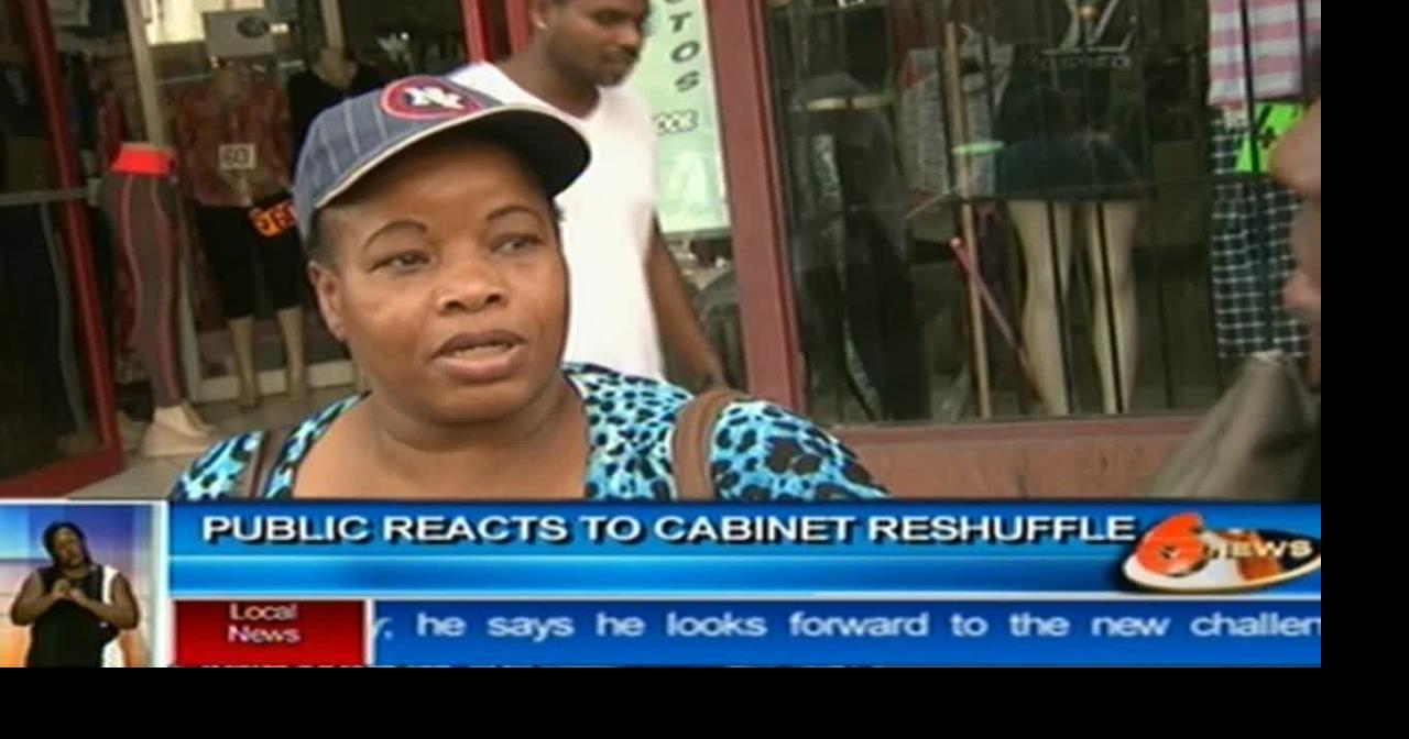 Public reacts to cabinet reschuffle