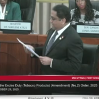 FORMER MINISTER QUESTIONS GOVERNMENT'S SIN TAX