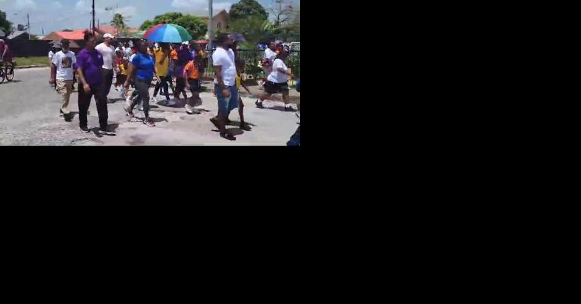 ARIMA NEW GOV'T PRIMARY ANTI-VIOLENCE WALK - Vimarsana News