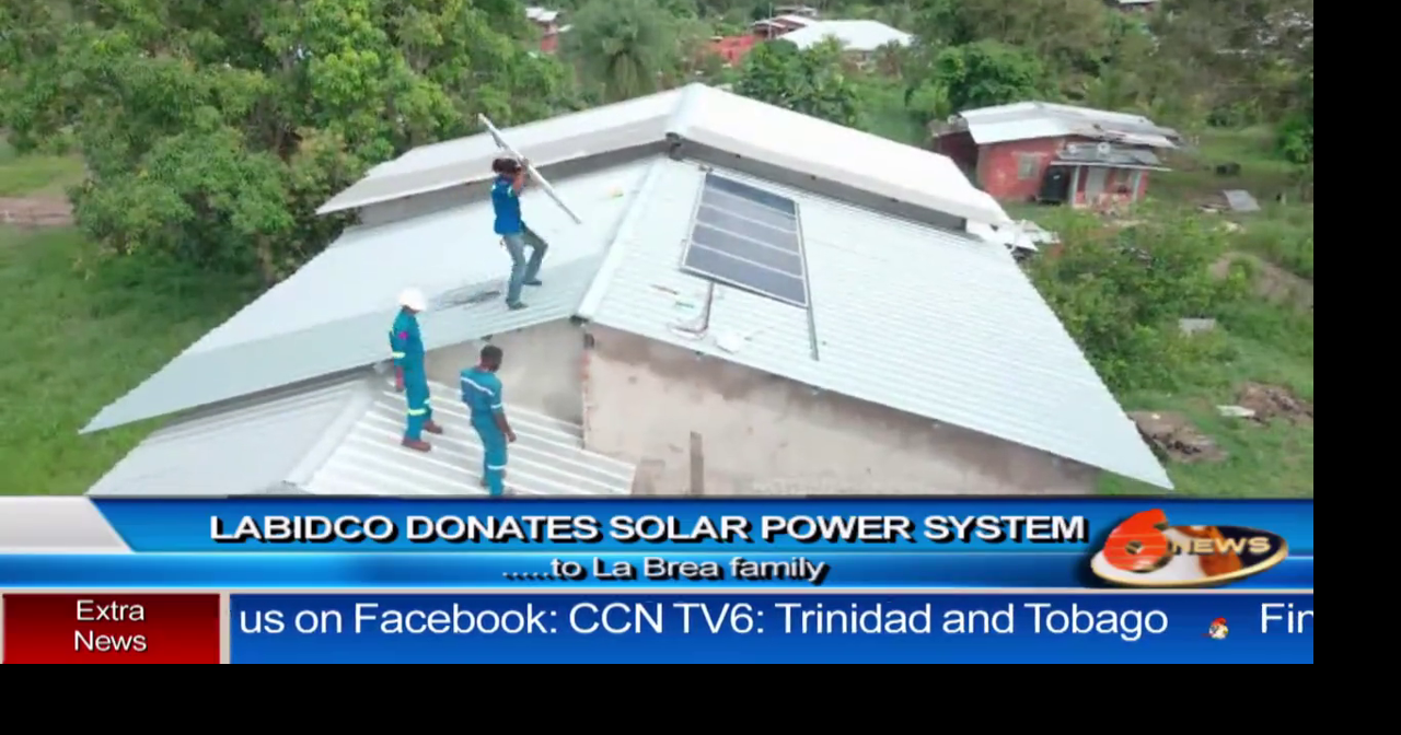 LABIDCO donates solar power system to La Brea family | Local News ...