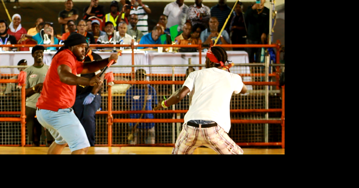 Stick fighting competition in Trinidad