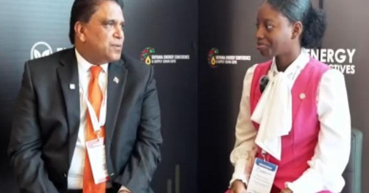 MOONILIAL AT GUYANA'S ENERGY CONF