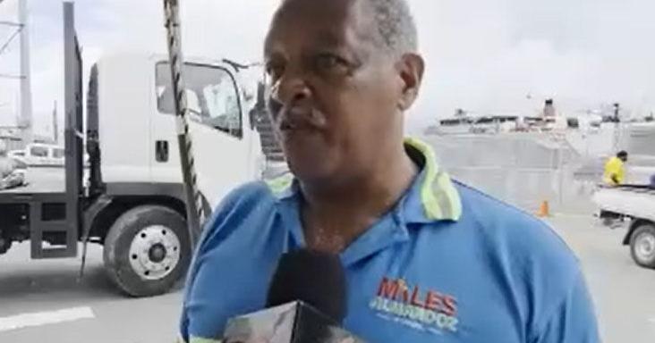 TRUCKERS TICKETED & ROBBED WAITING BY POS PORT