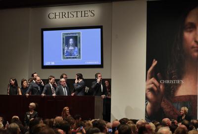 Leonardo Da Vinci S Christ Painting Sells For Record 450m