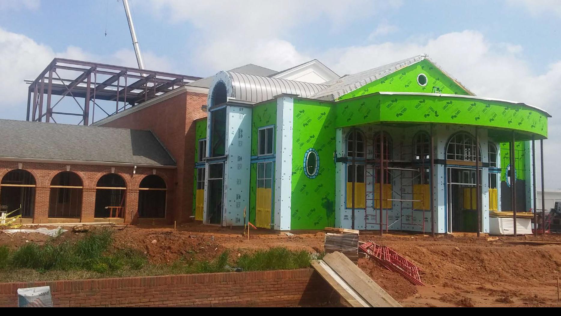 Progress Continues On Tyler Junior College S Rogers Palmer Performing Arts Center News Tylerpaper Com