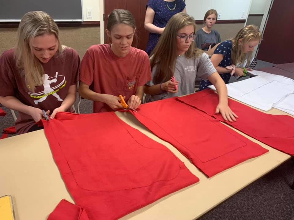 Mary Moody Bundle - Church members make stockings for UT Health East Texas holiday ...