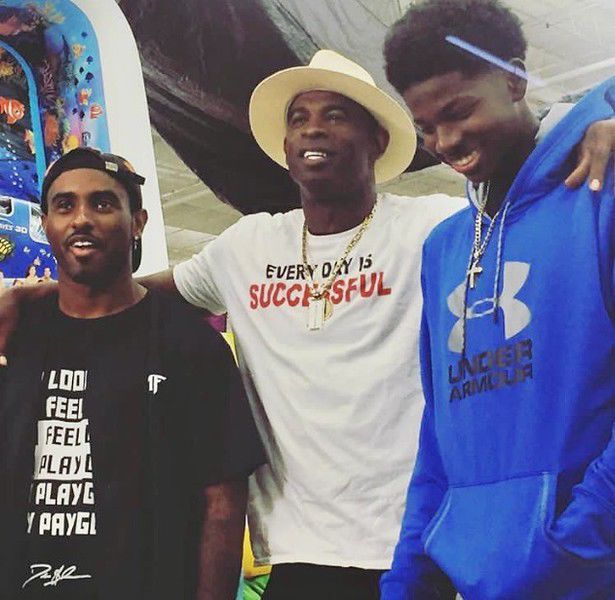 Deion Sanders goes viral for flashy outfit made in Texas apparel company  owner's garage