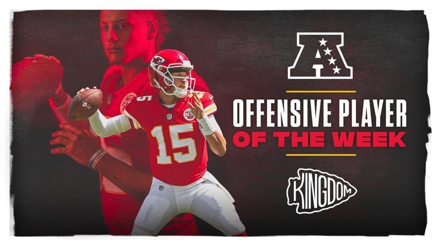 Patrick Mahomes named AFC Offensive Player of the Week