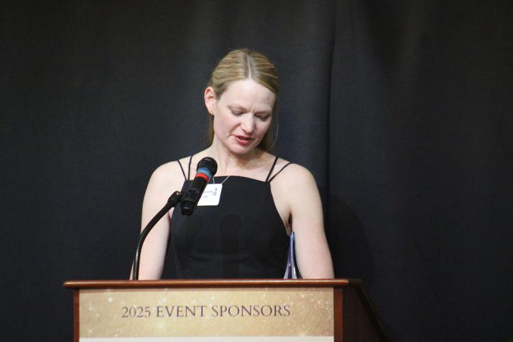 Elizabeth Lade of Frankston High School in Frankston ISD was the recipient of the Arts Teaching Excellence Award for High School. (Jennifer Scott/Tyler Morning Telegraph)