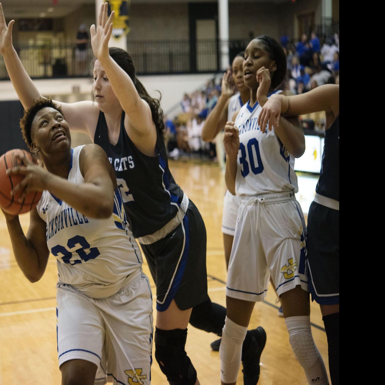 5a Girls Basketball Playoffs Jacksonville Rolls Past Sulphur