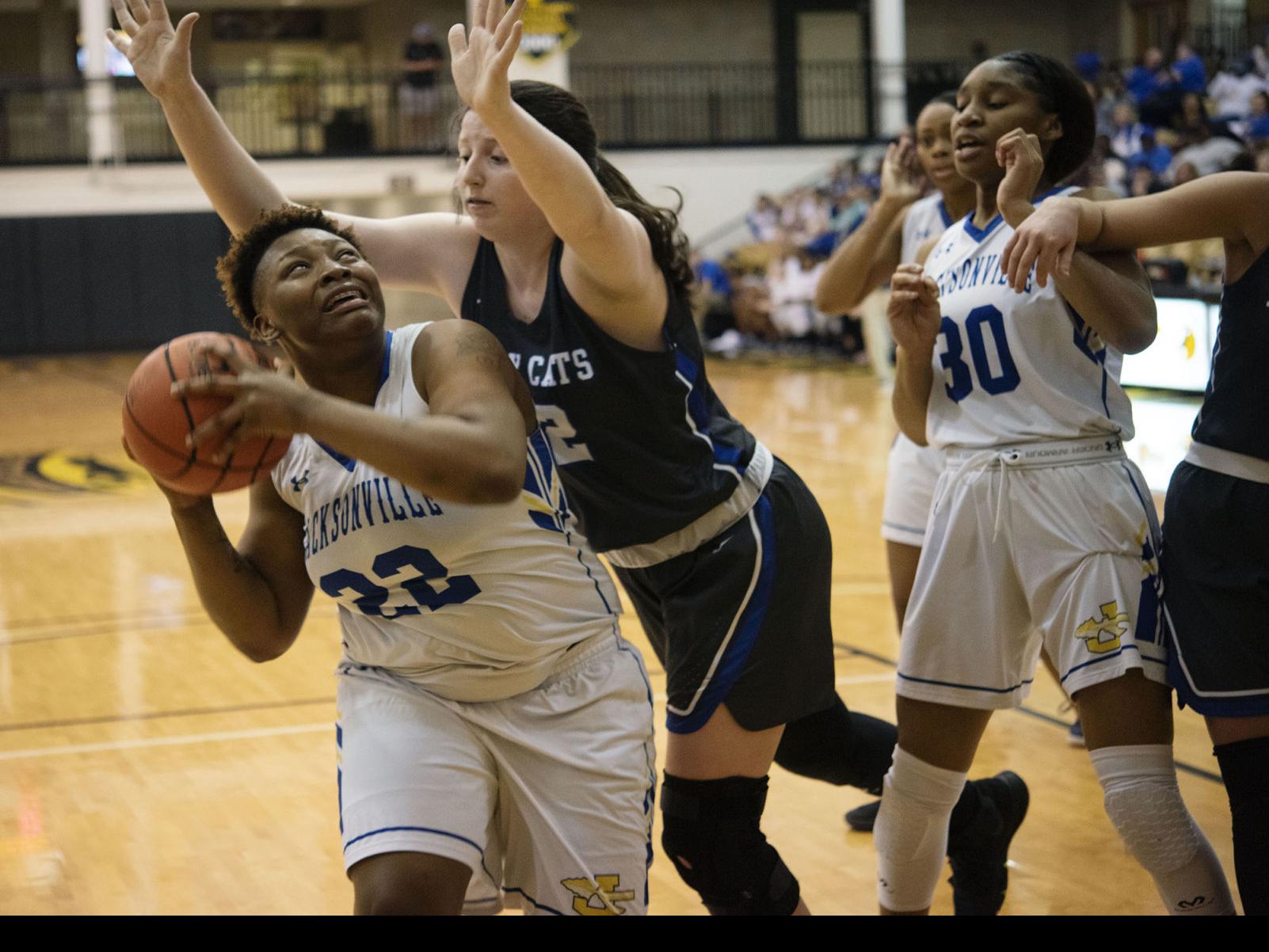 5a Girls Basketball Playoffs Jacksonville Rolls Past Sulphur