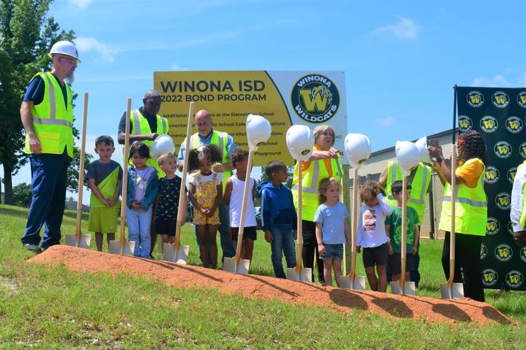 Winona ISD hosts groundbreaking for upgrades to elementary, middle schools News