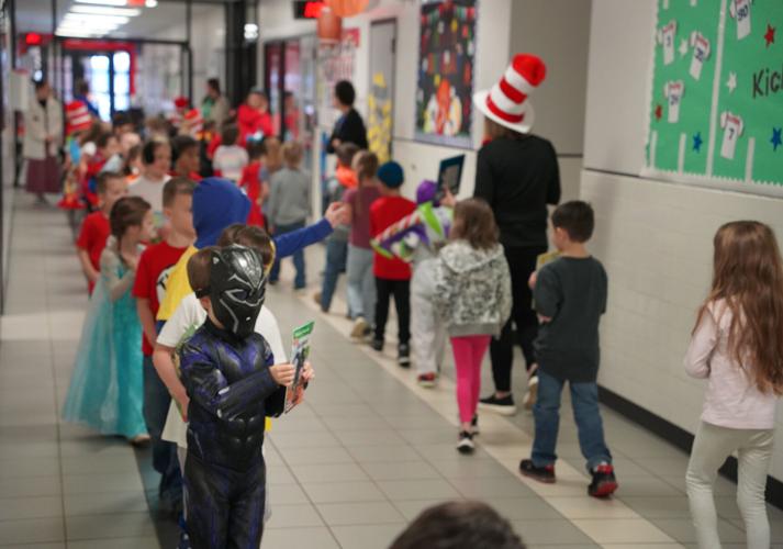 Read Across America Event editorial photography. Image of event