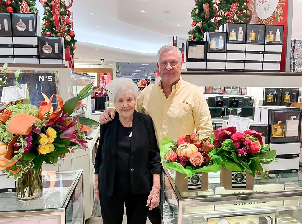 90-year-old woman retired from Dillard's after working there 74 years