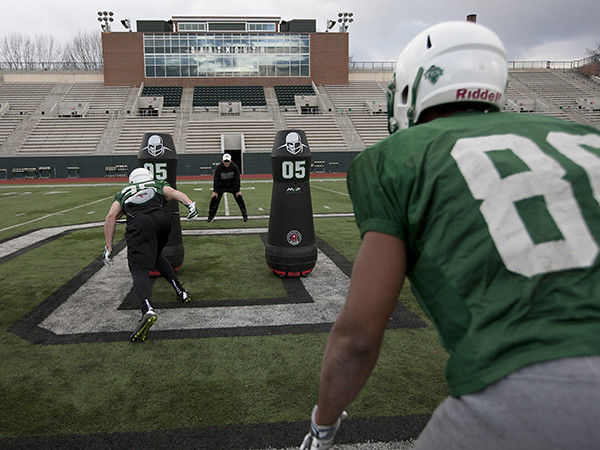 The American Football Player's Uniform - dummies