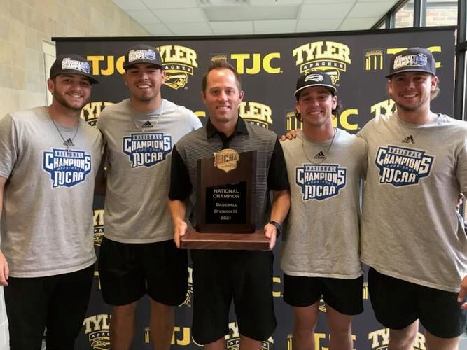 TJC Baseball Apaches celebrate World Series title College