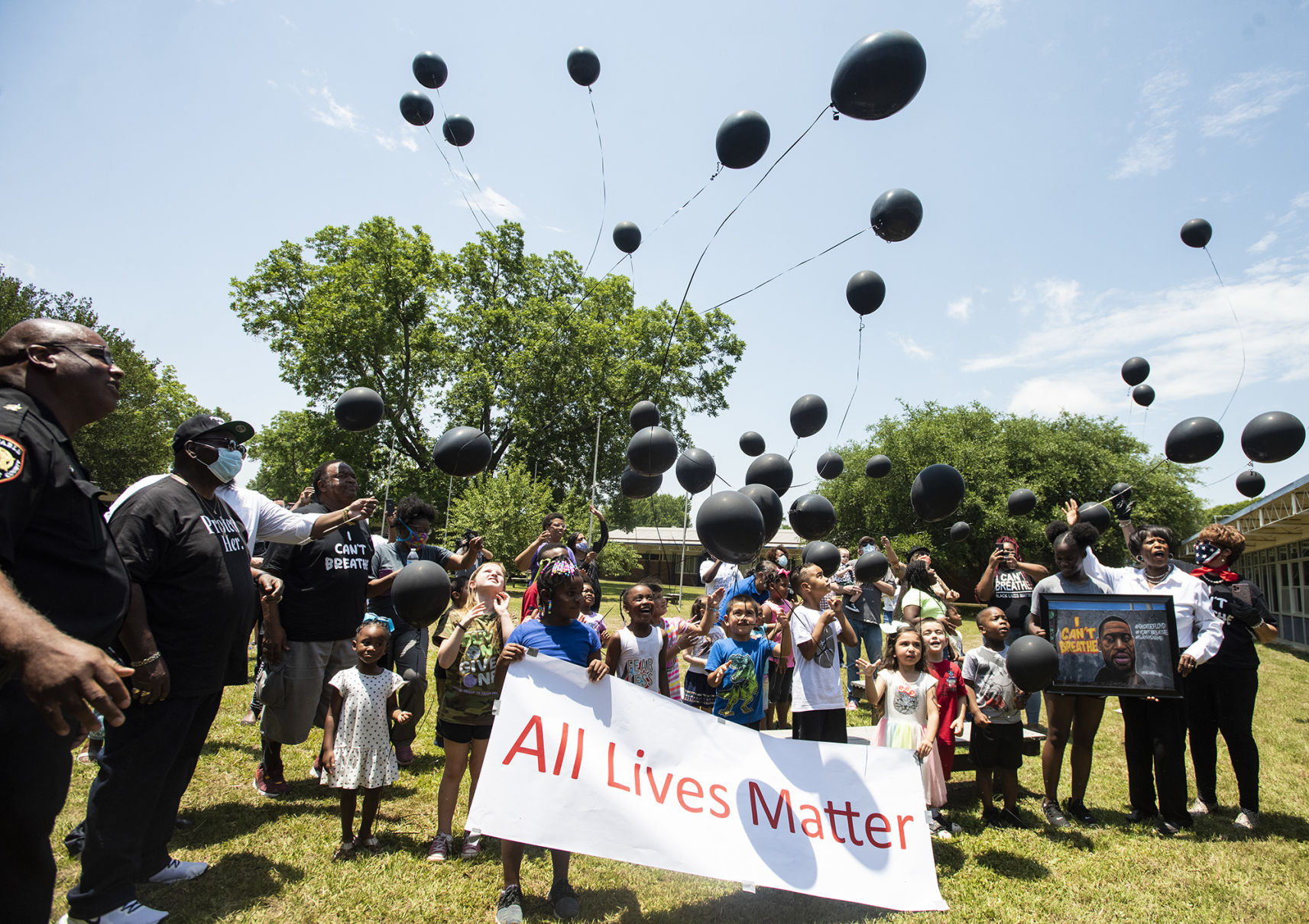Memorial Balloon Release Honoring George Floyd | | tylerpaper.com